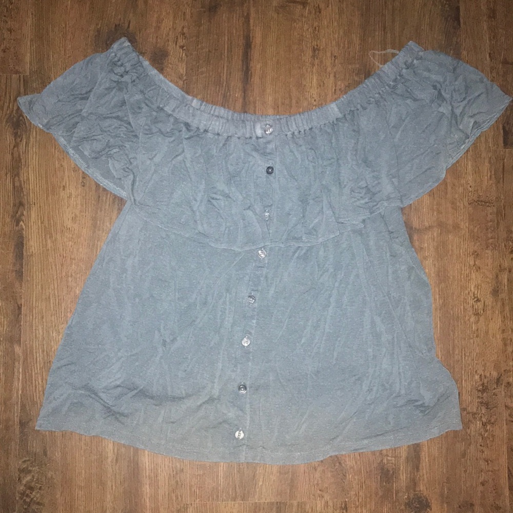 American Eagle off the shoulder top